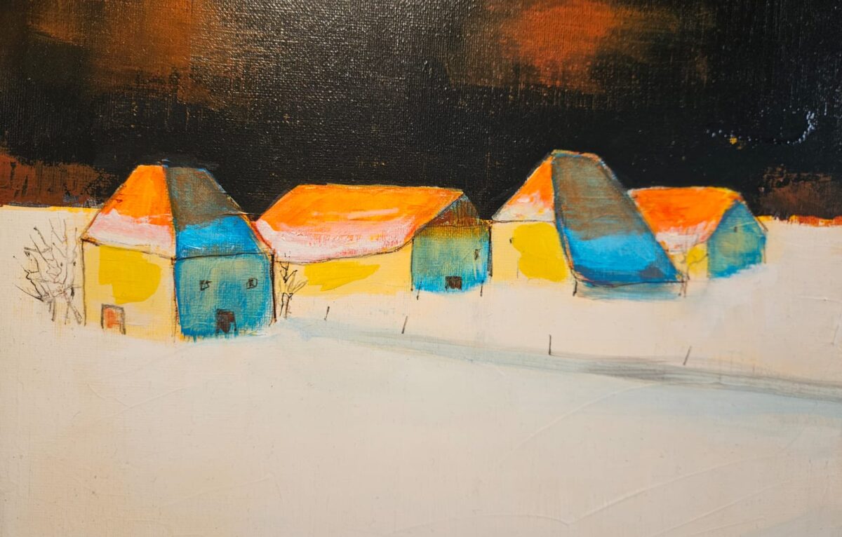 Peinture d'Aimé Lallemand © Bernadette Cordier