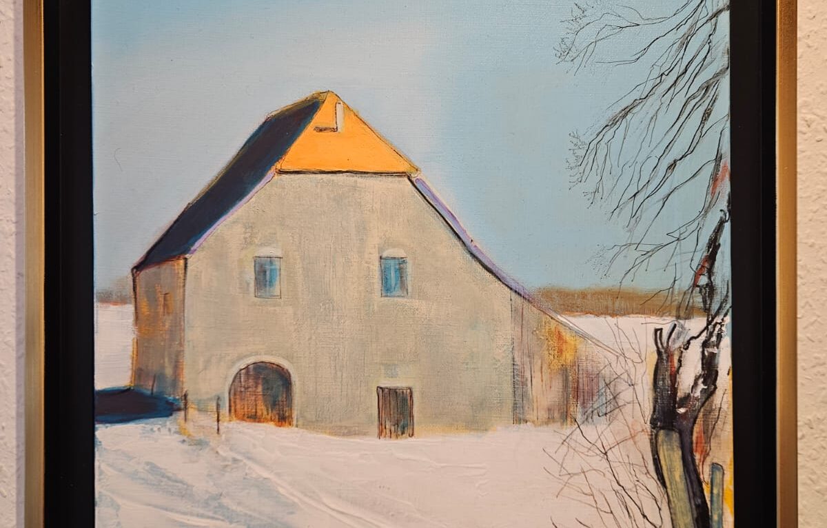 Peinture d'Aimé Lallemand © Bernadette Cordier