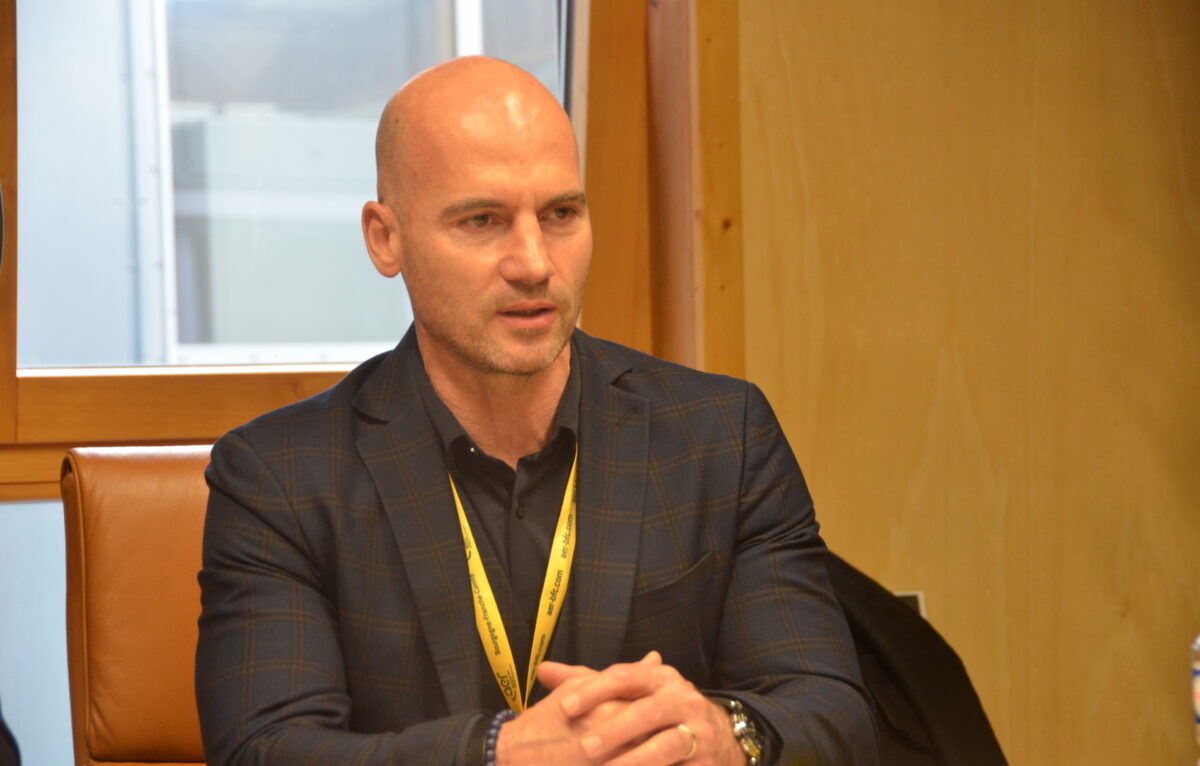 Arnaud Marthey, président de l'agence économique régionale (AER). © Élodie R.