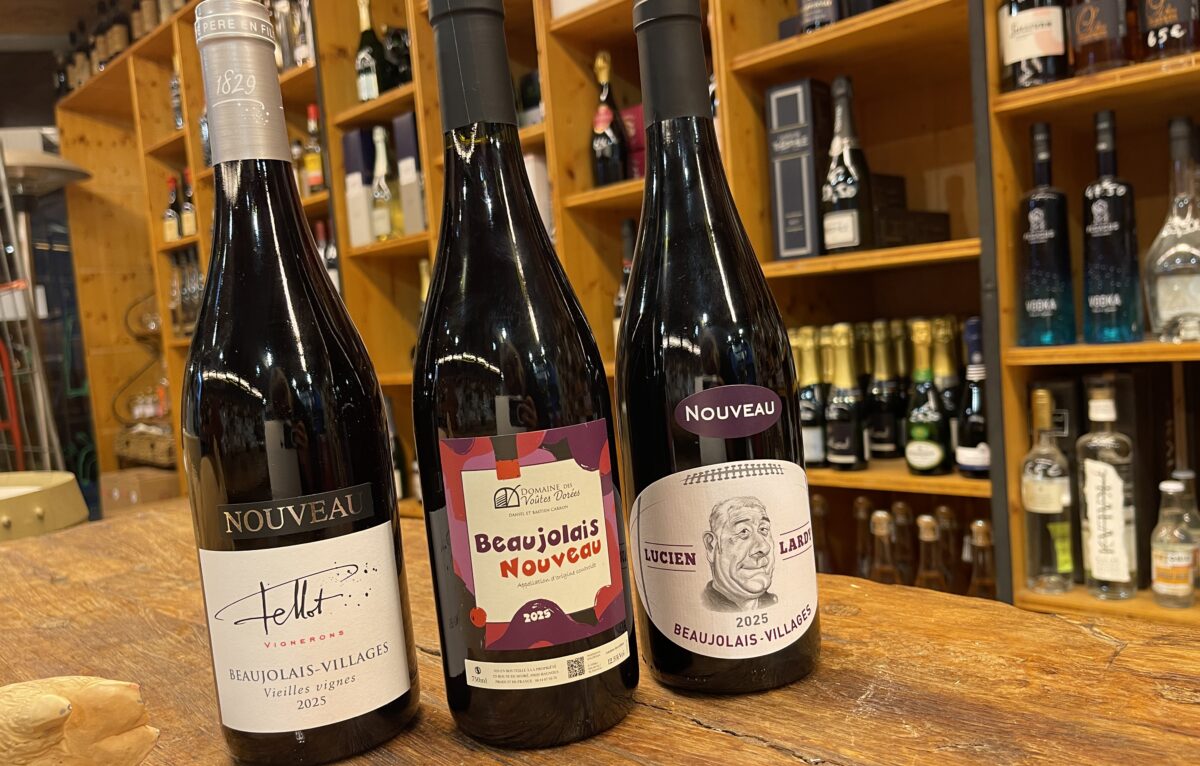 La sélection de Beaujolais Nouveau de Barthod. © Alexane Alfaro