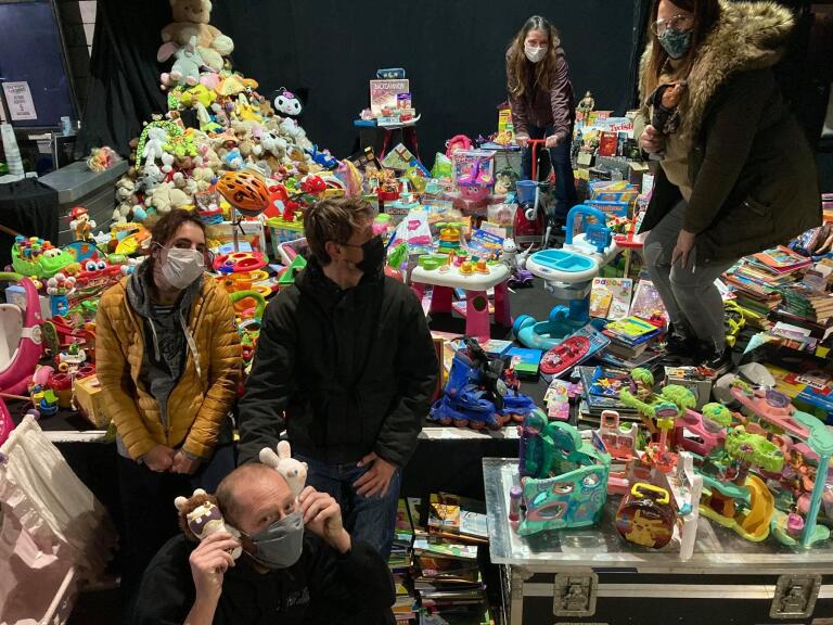Collecte de jouets novembre-décembre 2020. © DR