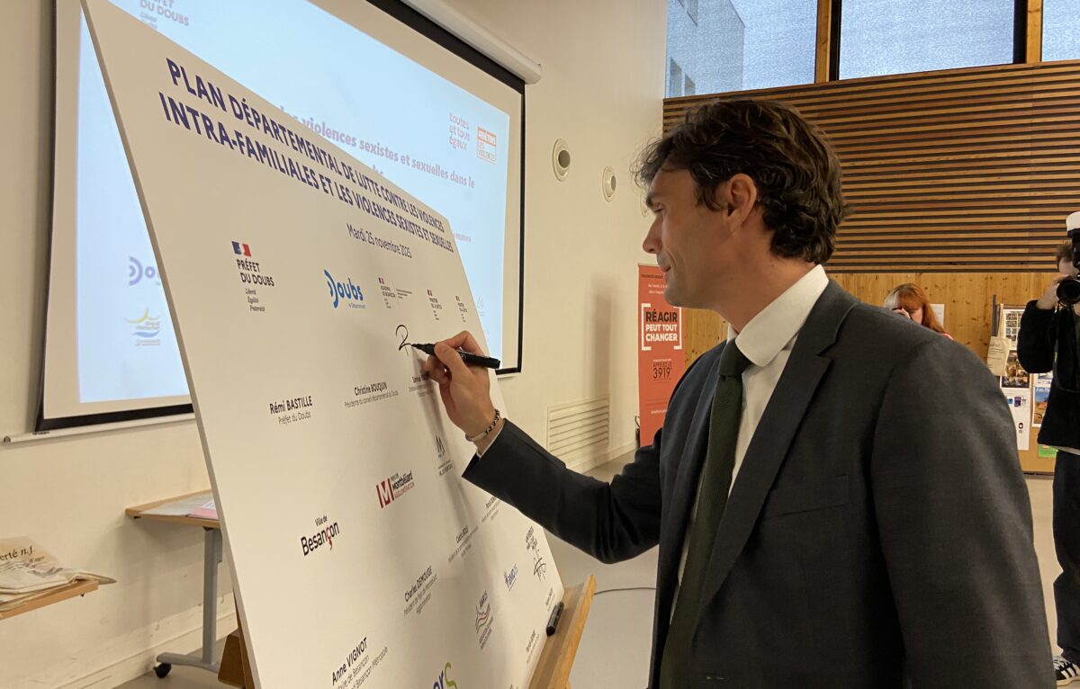 Samuel Rouzet, inspecteur d'académie, DASEN du Doubs.  © Élodie R.