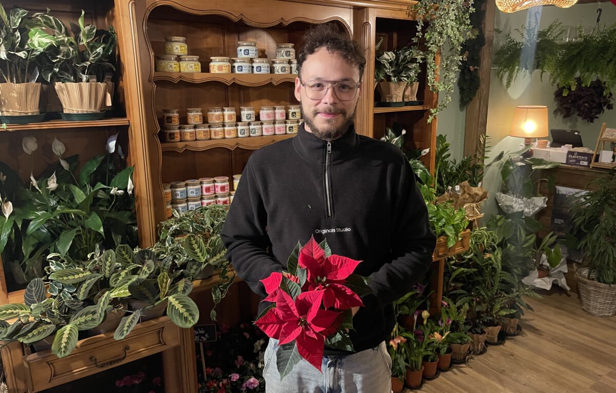 Kevin, gérant du Refuge des cimes à Besançon. © Alexane Alfaro