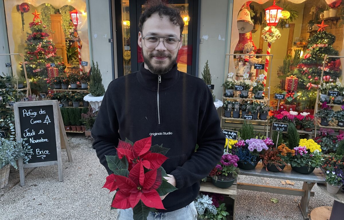 Kevin, gérant du Refuge des cimes à Besançon. © Alexane Alfaro