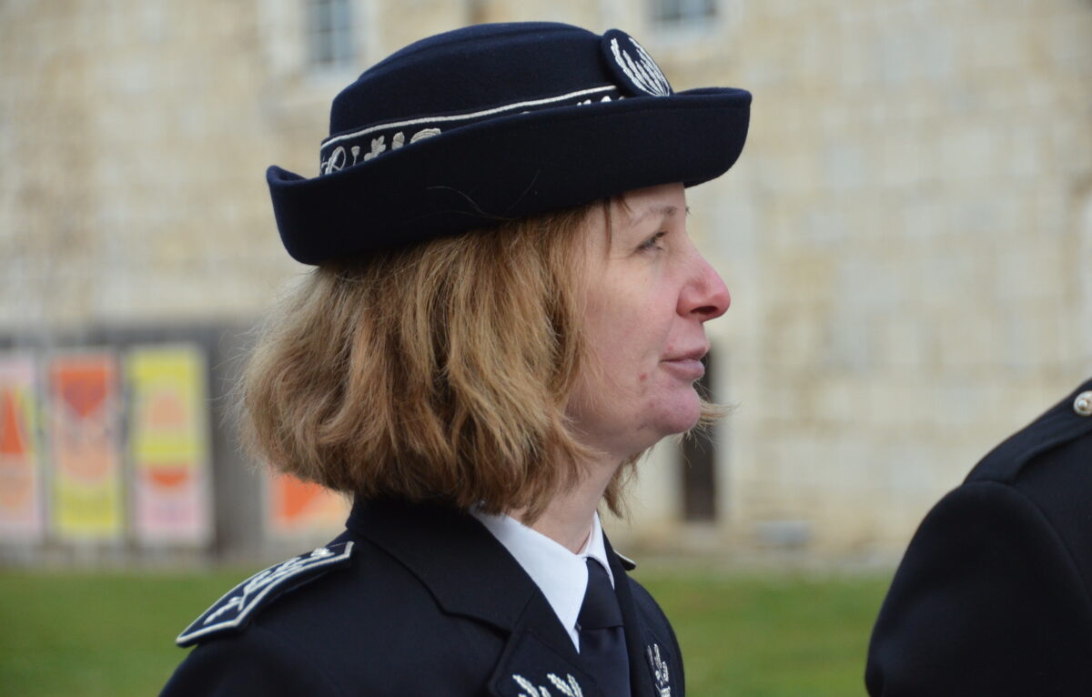 Delphine Gauthron, nouvelle directrice interdépartementale adjointe de la police nationale du Doubs  &copy; Hélène Loget