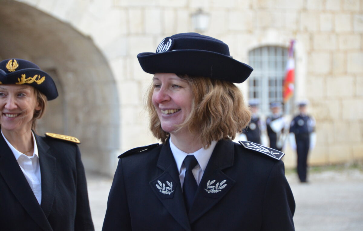Delphine Gauthron, nouvelle directrice interdépartementale adjointe de la police nationale du Doubs  &copy; Hélène Loget