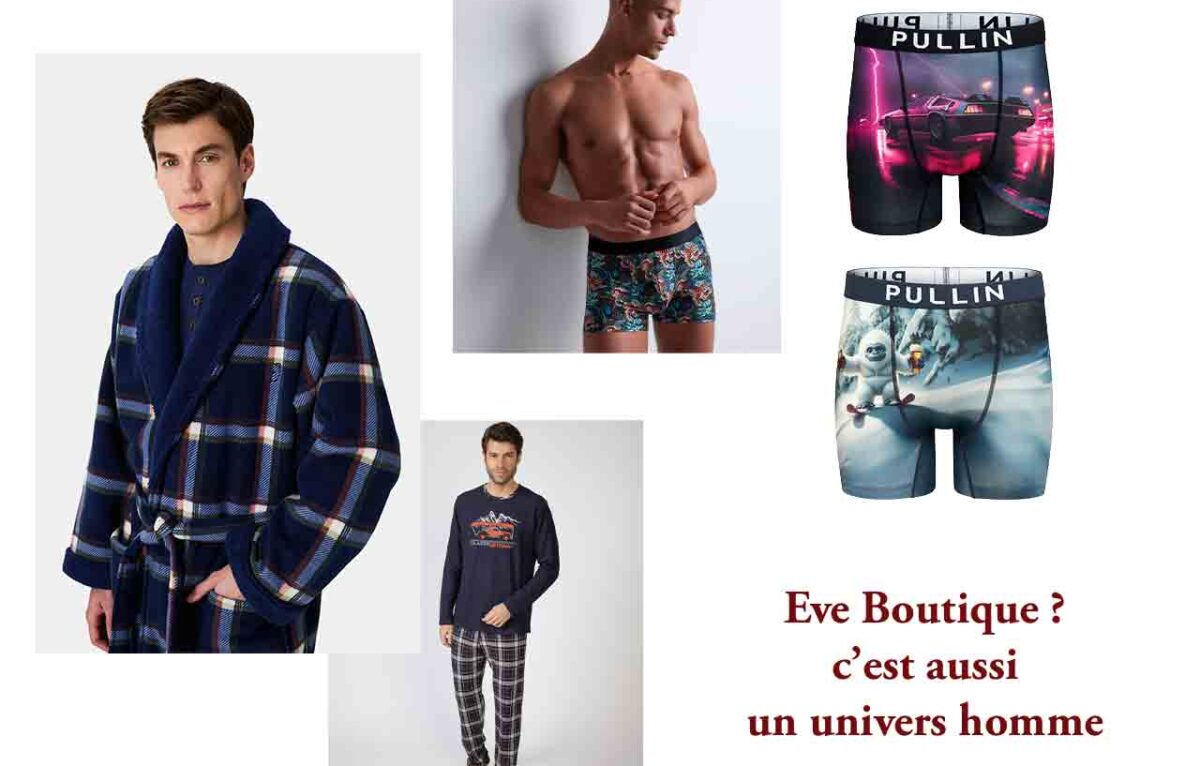 Eve Boutique, Pour l'homme ©