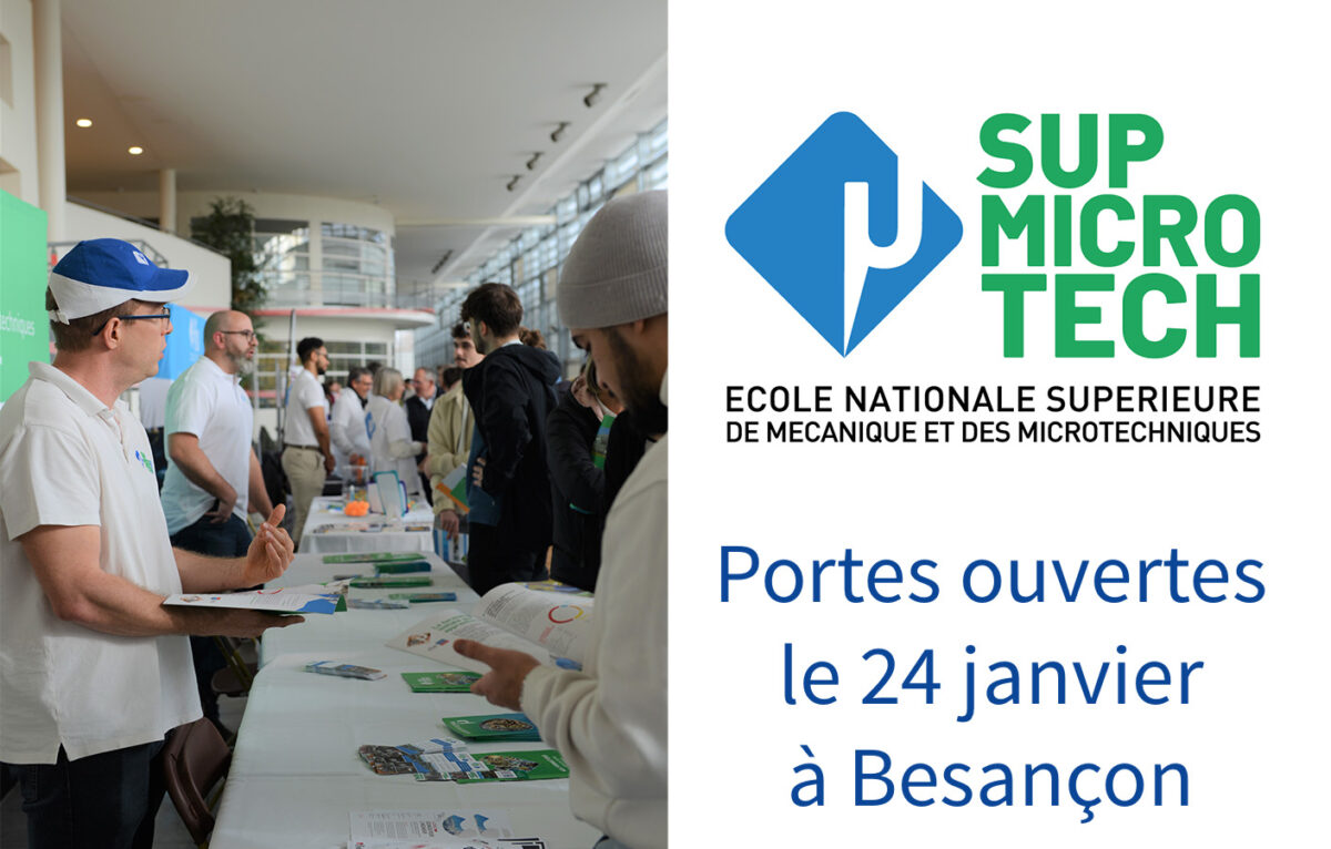 JPO à SUPMICROTECH (ENSMM) le 24 janvier &copy; SUPMICROTECH