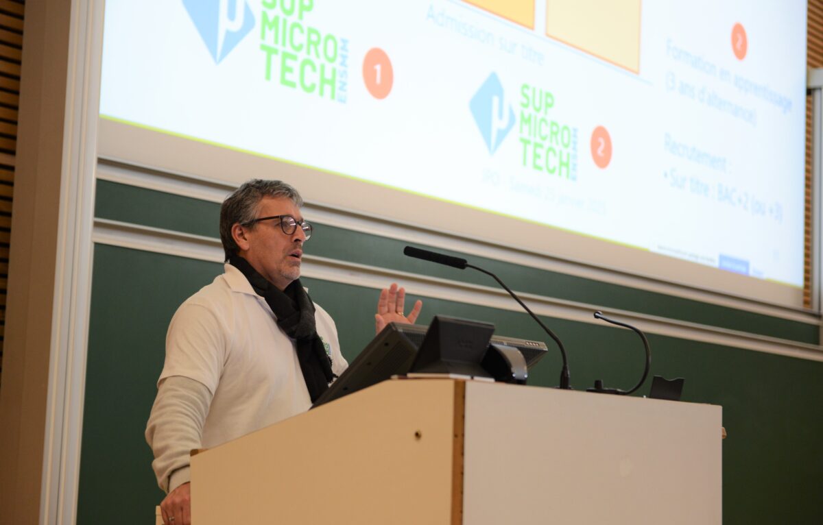 JPO à SUPMICROTECH (ENSMM) le 24 janvier &copy; SUPMICROTECH