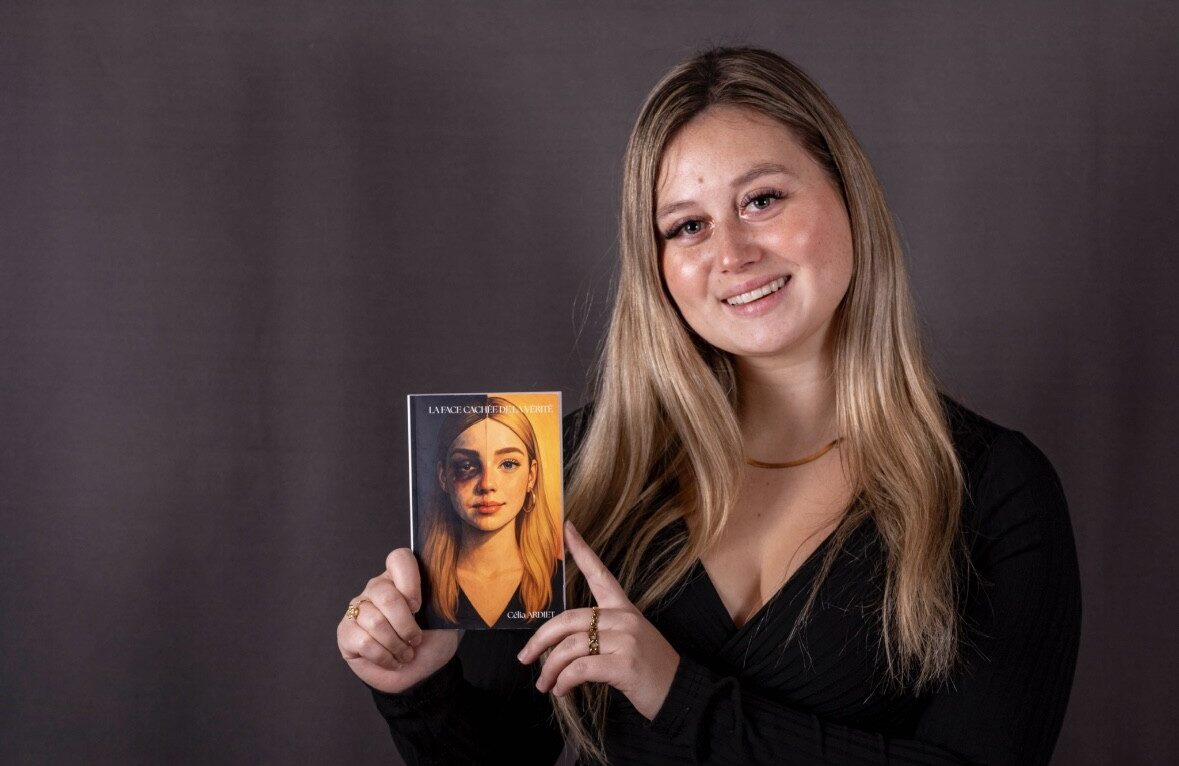 Célia Ardiet et son livre 