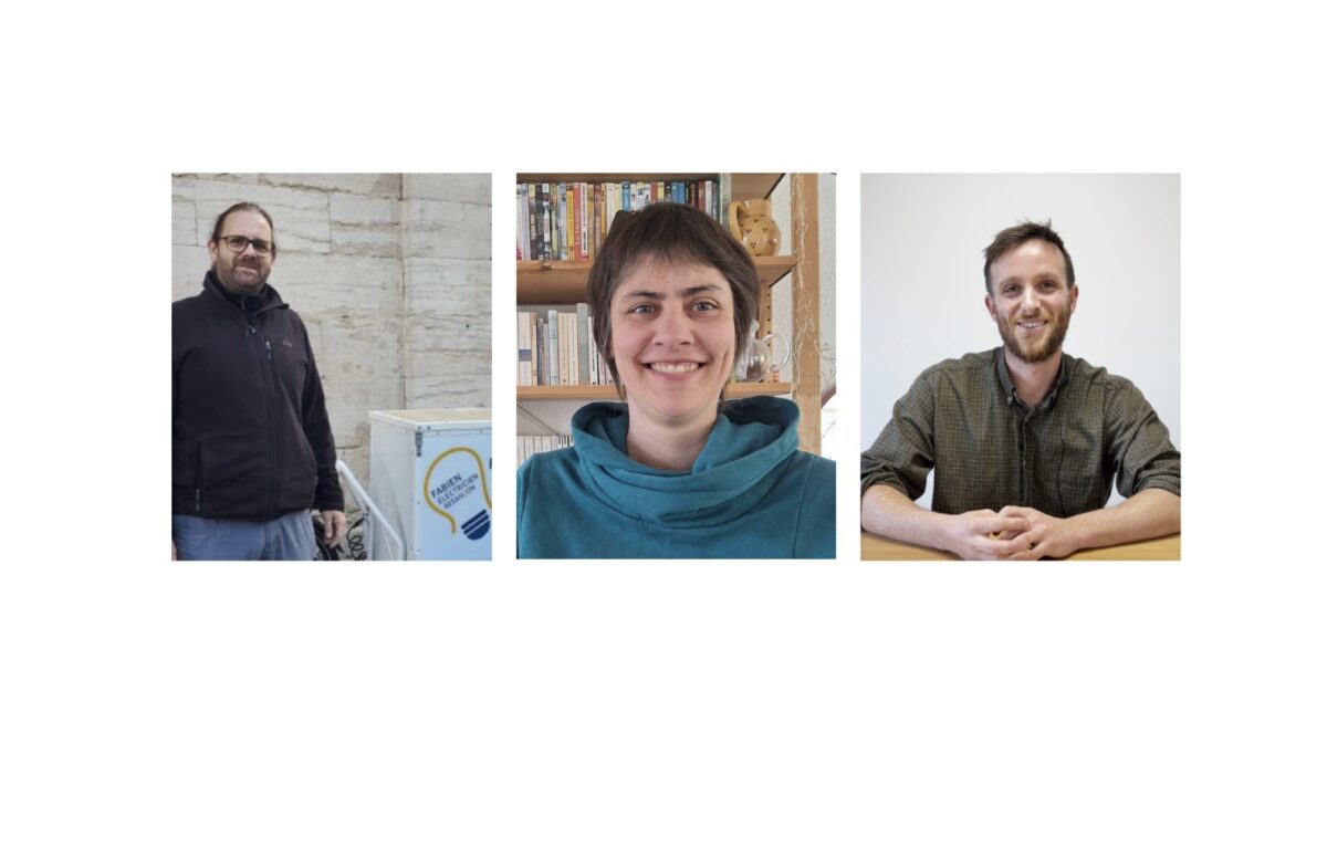 Fabien Rouvery, Christine Abt et Emile Ollivier &copy; DR