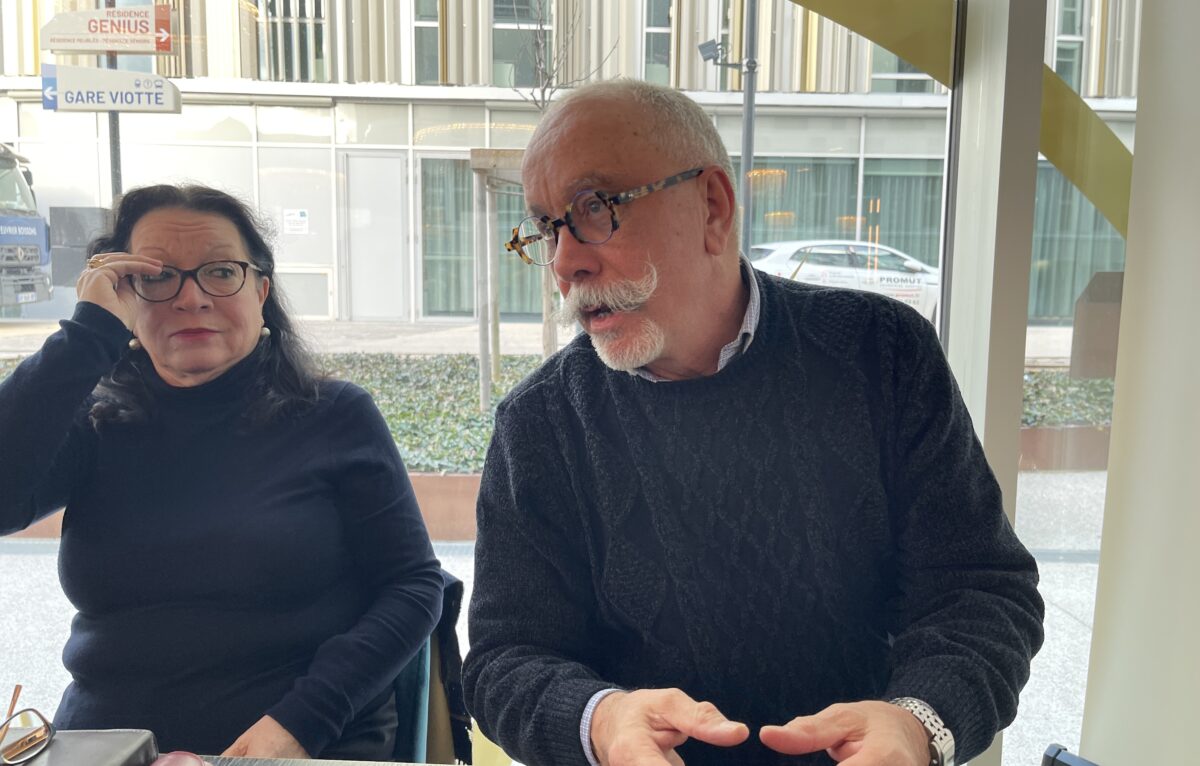 Frédérique Thomas-Morin et Serge Couësmes. &copy; Alexane Alfaro