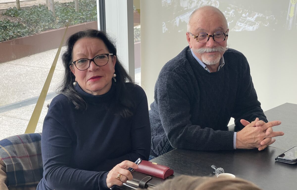 Frédérique Thomas-Morin et Serge Couësmes. &copy; Alexane Alfaro
