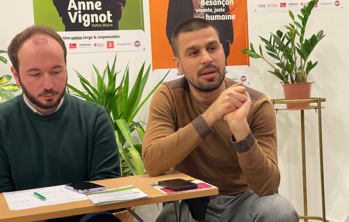 Jérémy Jeanvoine et Hasni Alem. &copy; Alexane Alfaro