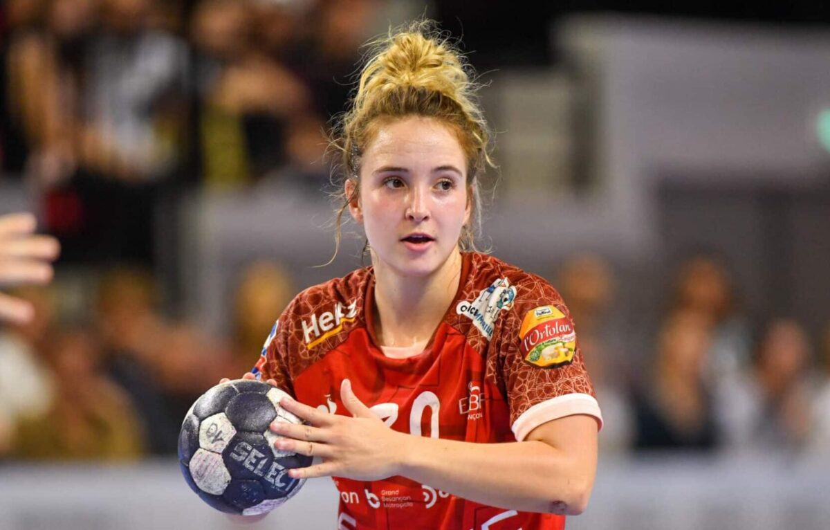 Juliette FAURE of Besancon during the Ligue Butagaz Energie match between Besancon and Brest on October 19, 2022 in Besancon, France &copy; Franco Arland/Icon Sport
