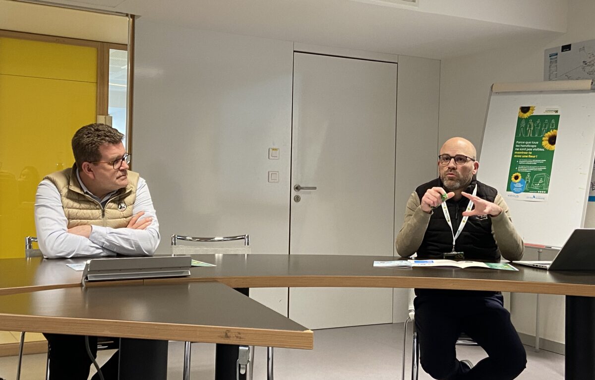Laurent Sénécat et Carol Ambrosini. &copy; Élodie R.