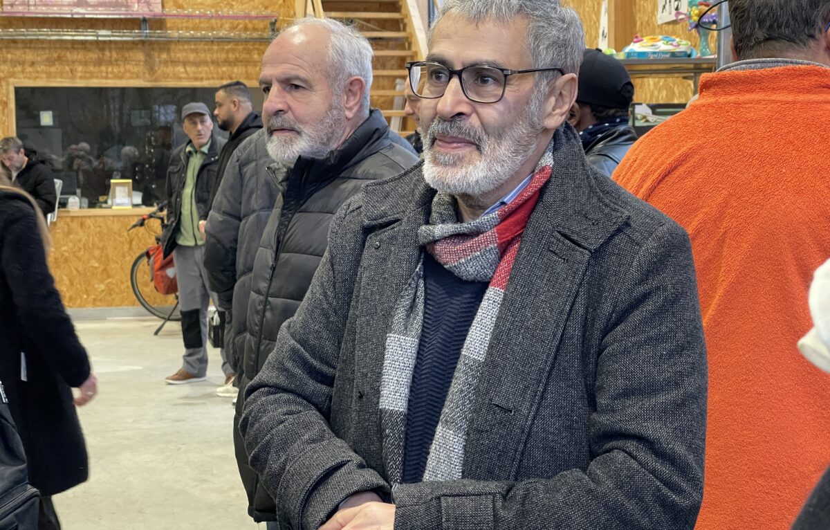 Ahmed Zéhaf, président de Emmaüs Besançon &copy; Alexane Alfaro