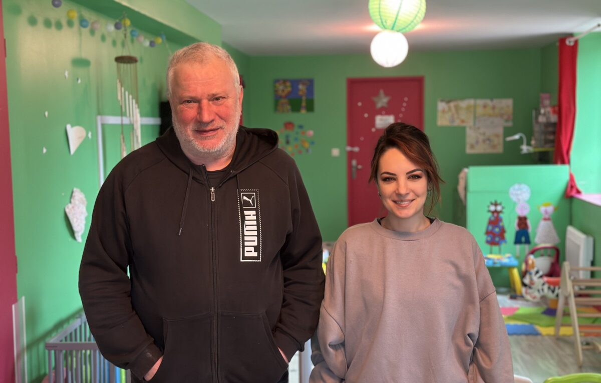 Didier Caretti et Talina Maire &copy; MAM Accueil Enfant