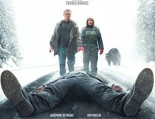 Affiche du film 'Un ours dans le Jura' de Franck Dubosc. &copy; DR