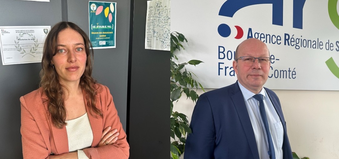 Emma Bonniot et Xavier Crisnaire &copy; DR ARS