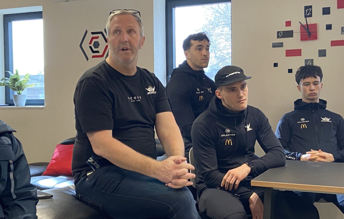 Arnaud Pretot, manager de la DN1.  &copy; Élodie R.