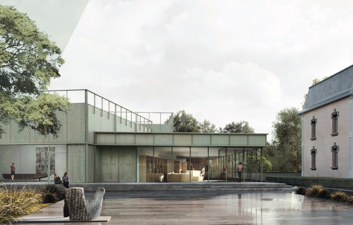 Perspective du Musée d’Art de Belfort - donation Maurice-Jardot par le cabinet d’architecture A.Scarenello &copy; A. Scarenello
