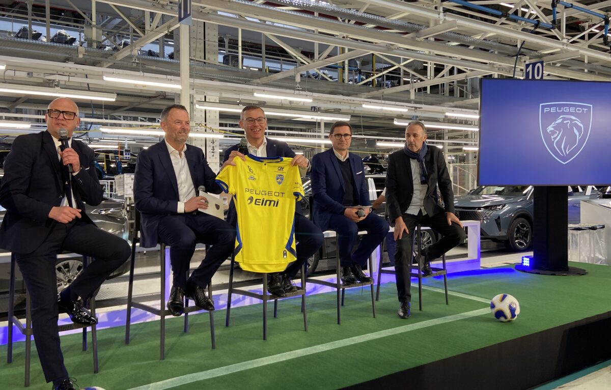 Lionel Ehrhard, Simon Nardis, Alain Favey, Clément Calvez et Bernard Genghini.  &copy; Élodie R.