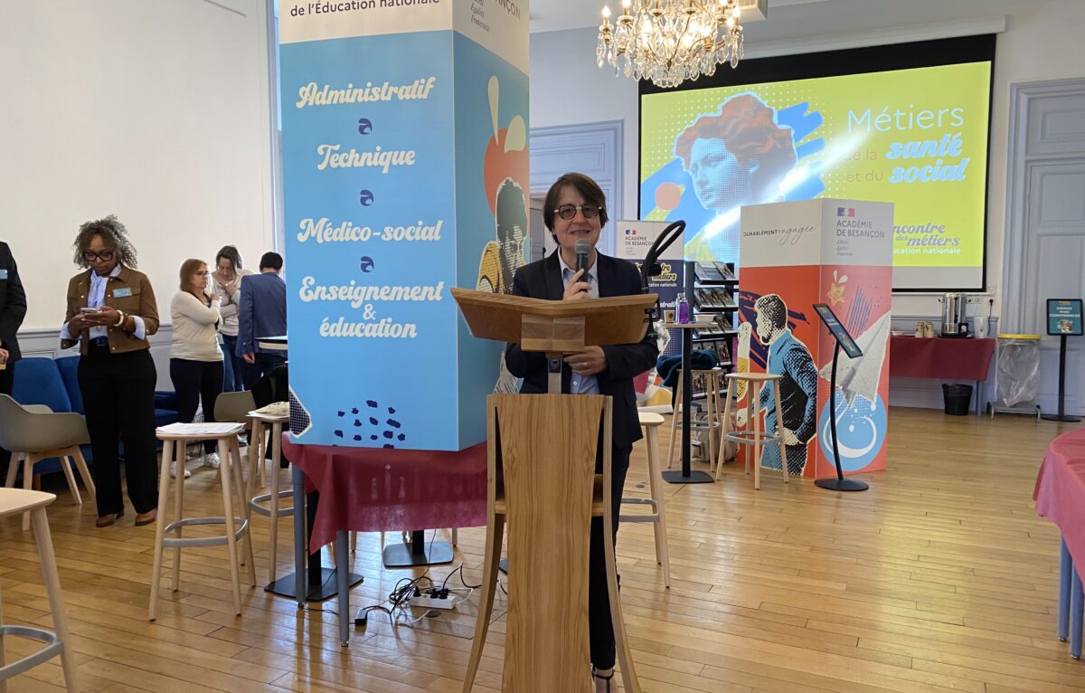 Nathalie Albert-Moretti, rectrice de l’Académie de Besançon &copy; Hélène Loget