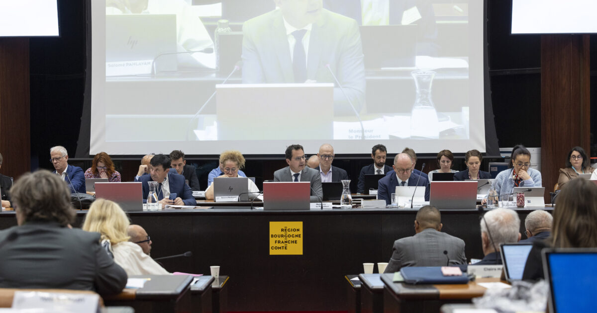 Assemblée plénière : zoom sur les enveloppes allouées par la Région Bourgogne-Franche-Comté • macommune.info
