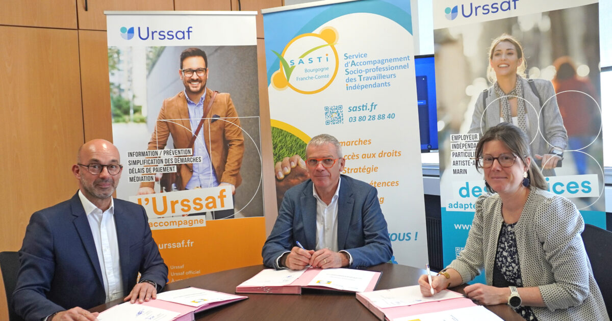 Un partenariat renforcé entre l’Urssaf et Le Sasti pour mieux accompagner les travailleurs indépendants