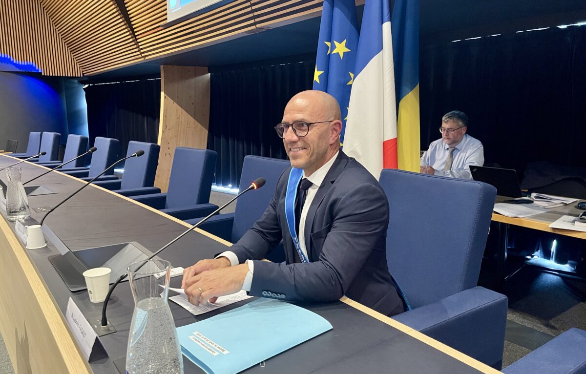 Ludovic Fagaut, président de Grand Besançon Métropole &copy; Alexane Alfaro
