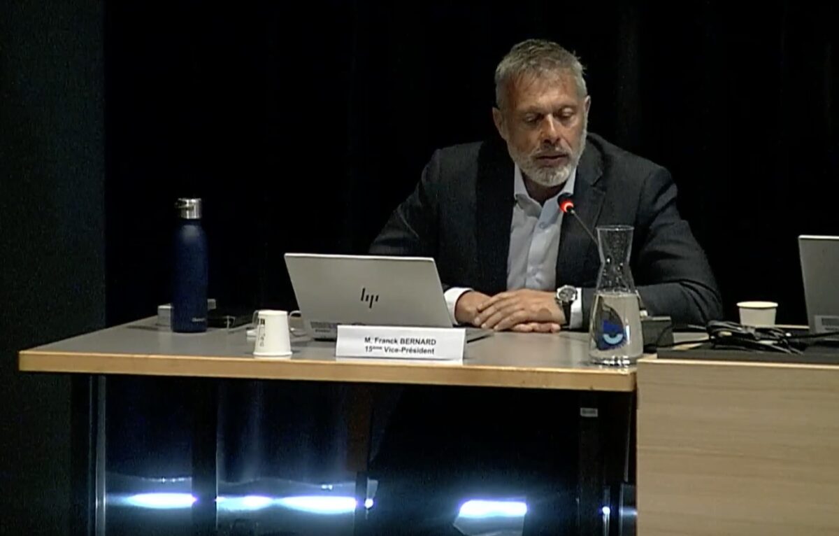 Capture d'écran du direct du conseil communautaire qui s'est tenu le 21 mai 2026 à Besançon &copy;