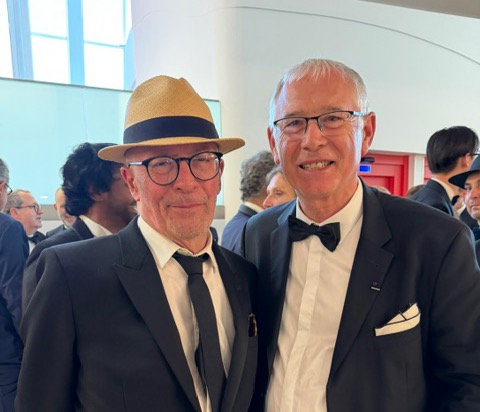 Jacques Audiard, palme d’or 2025 pour Dheepan et Jean-Marc Thérouanne 
 &copy; Cinémas d'Asie