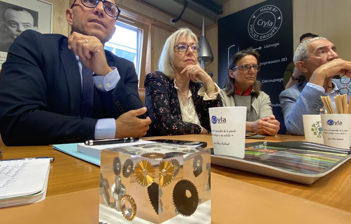 Ludovic Fagaut, Catherine Barthelet, Anne Falga et Patrick Ayache. &copy; Élodie R.