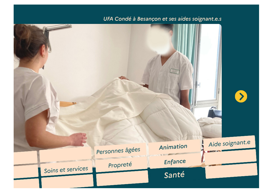 De la formation à l'emploi &copy; CFA académique de Franche-Comté