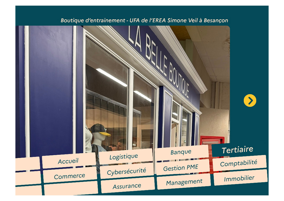 De la formation à l'emploi &copy; CFA académique de Franche-Comté
