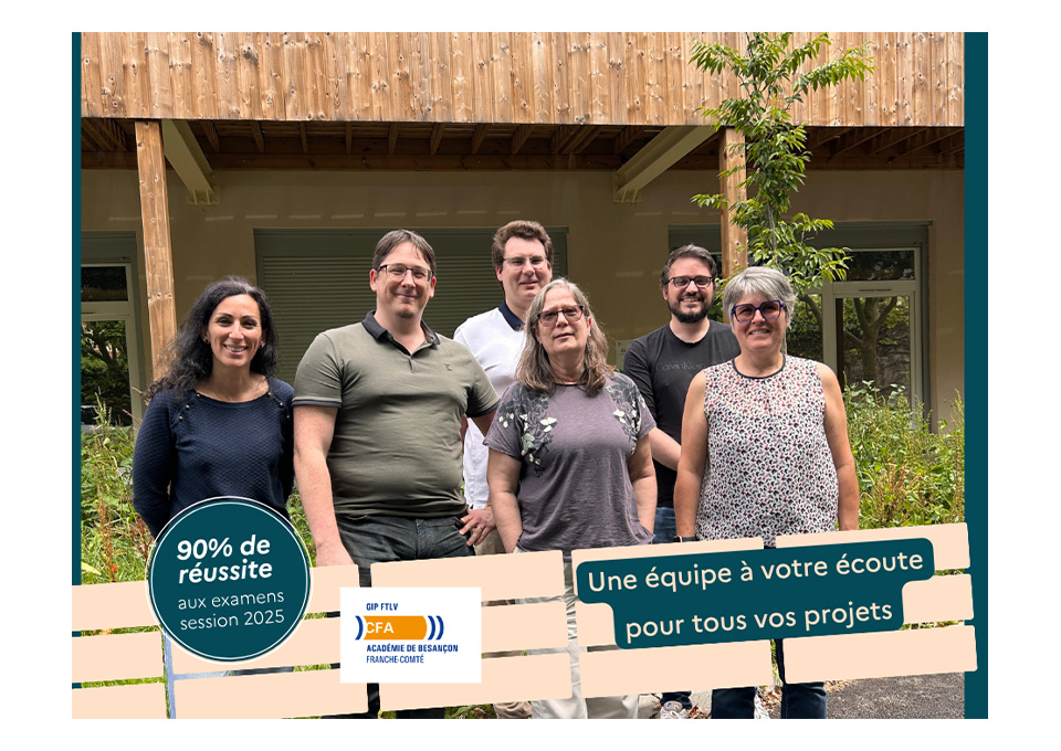 De la formation à l'emploi &copy; CFA académique de Franche-Comté