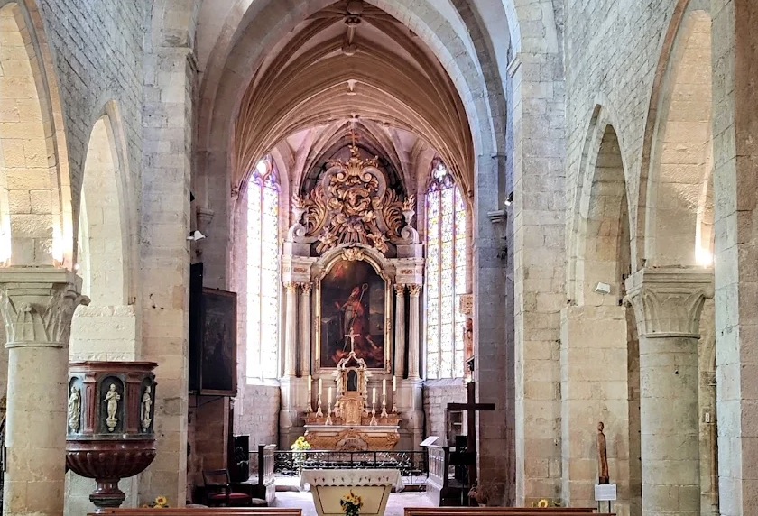 Eglise Saint-Hilaire à Pesmes &copy; Paul Coppere