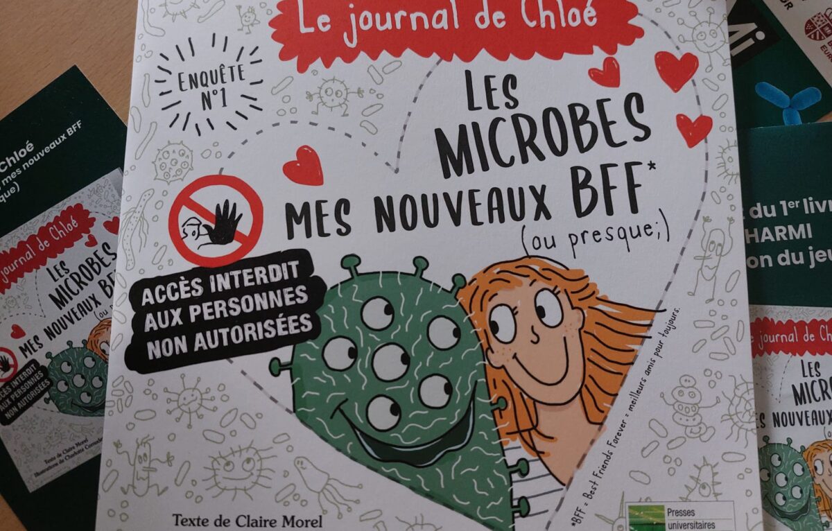 Le Journal de Chloé : les microbres mes nouveaux BFF (ou presque) - Presses Universitaires de Franche-Comté &copy; Ombeline Rigolley--Clavière
