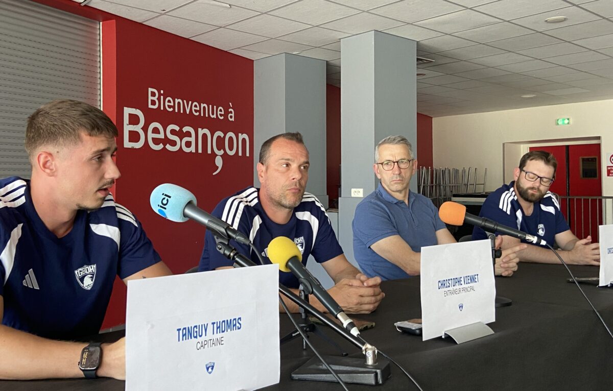 Tanguy Thomas, Christophe Viennet, Christophe Vichot et Mickaël Cordier. &copy; Élodie R.