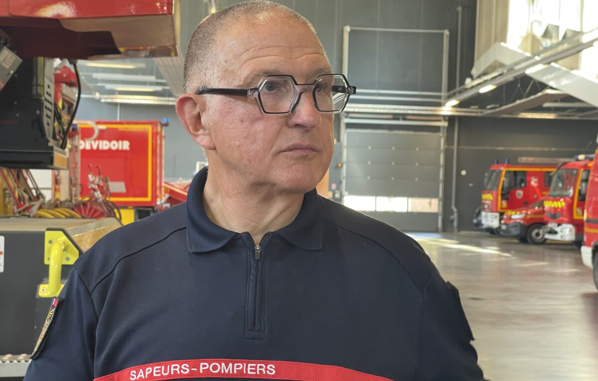 Stéphane Beaudoux, contrôleur général du Sdis 25  &copy; Alexane Alfaro