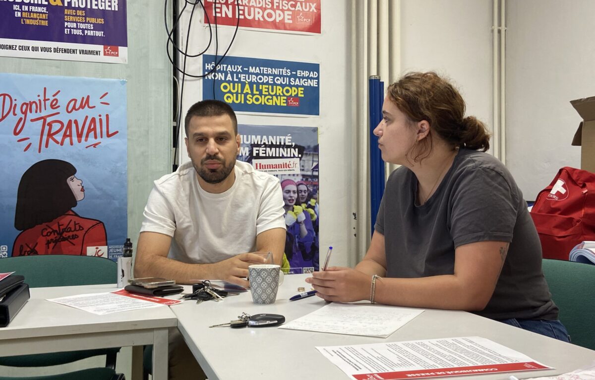 Hasni Alem et Jeanne Henry. &copy; Élodie R.