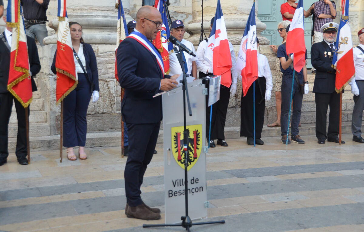 Ludovic Fagaut, le maire de Besançon &copy; Hélène Loget