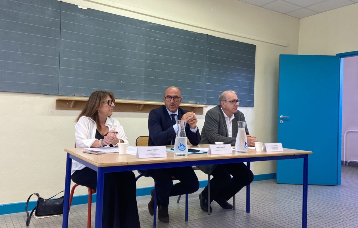 Isabelle Bordat, Ludovic Fagaut, Patrick Verdier. &copy; Élodie R.