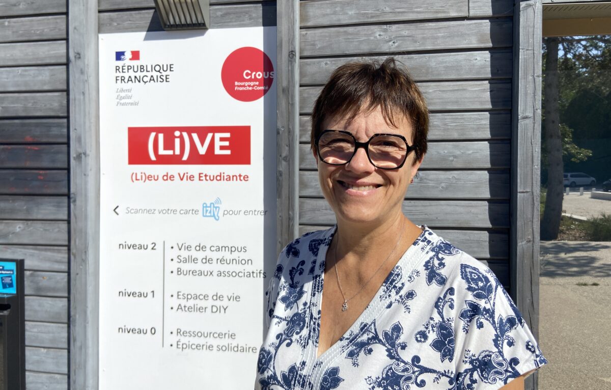 Murielle Baldi, directrice générale du Crous BFC. &copy; Élodie R.