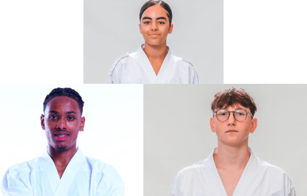 Maryam Echamaa, Hairiss Hierso et Enès Labass.  &copy; montage mCi