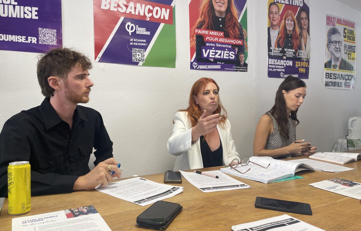 Martin Mellion, Séverine Véziès et Hélène Magnin-Feysot &copy; Alexane Alfaro