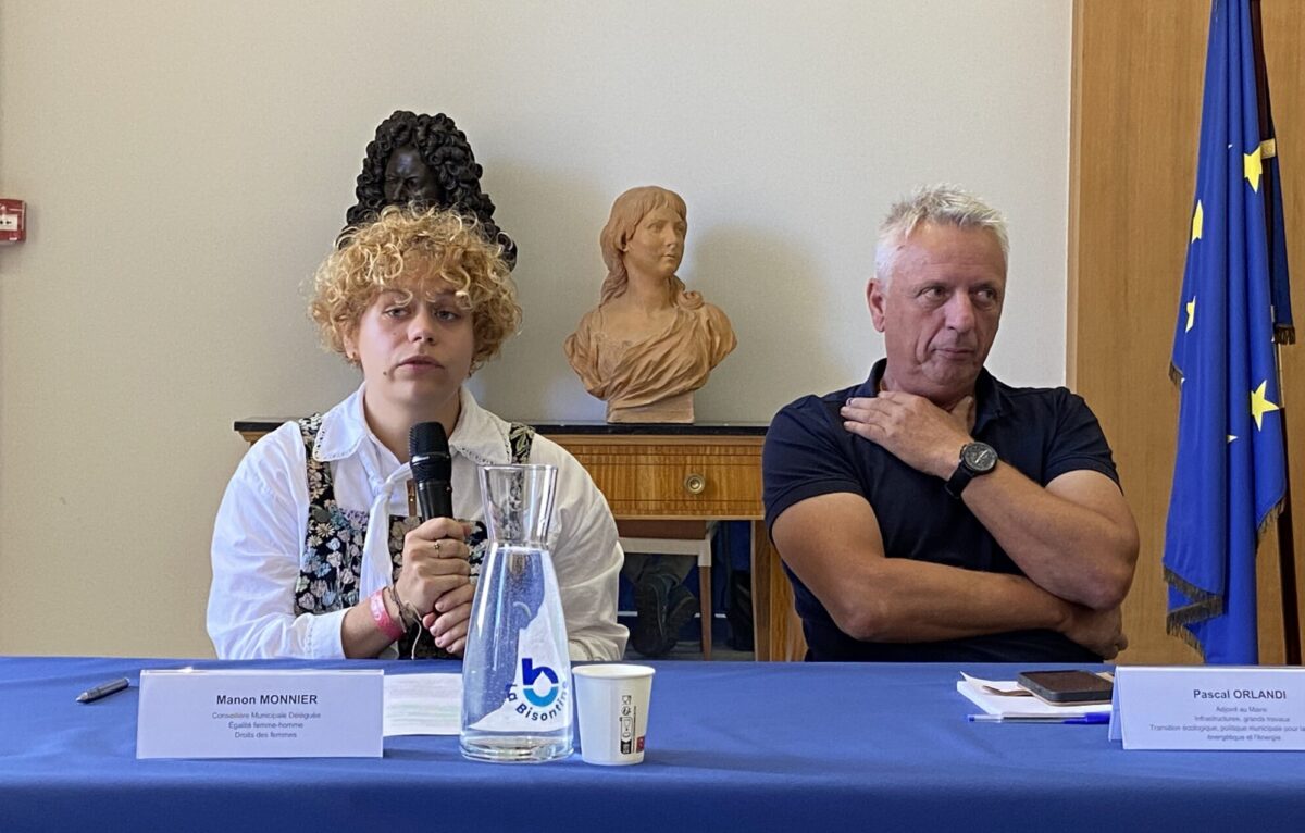 Manon Monnier et Pascal Orlandi. &copy;