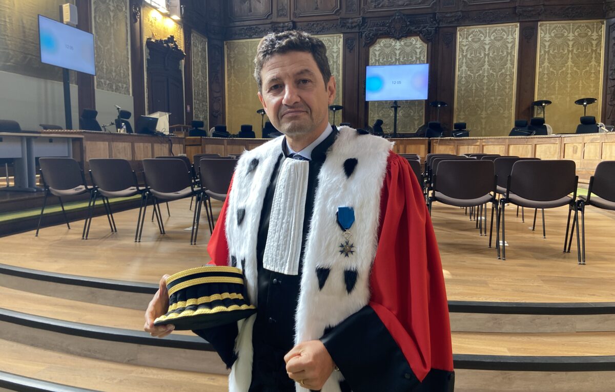 Olivier Caracotch, procureur général de la cour d'appel de Besançon. &copy; Élodie R.