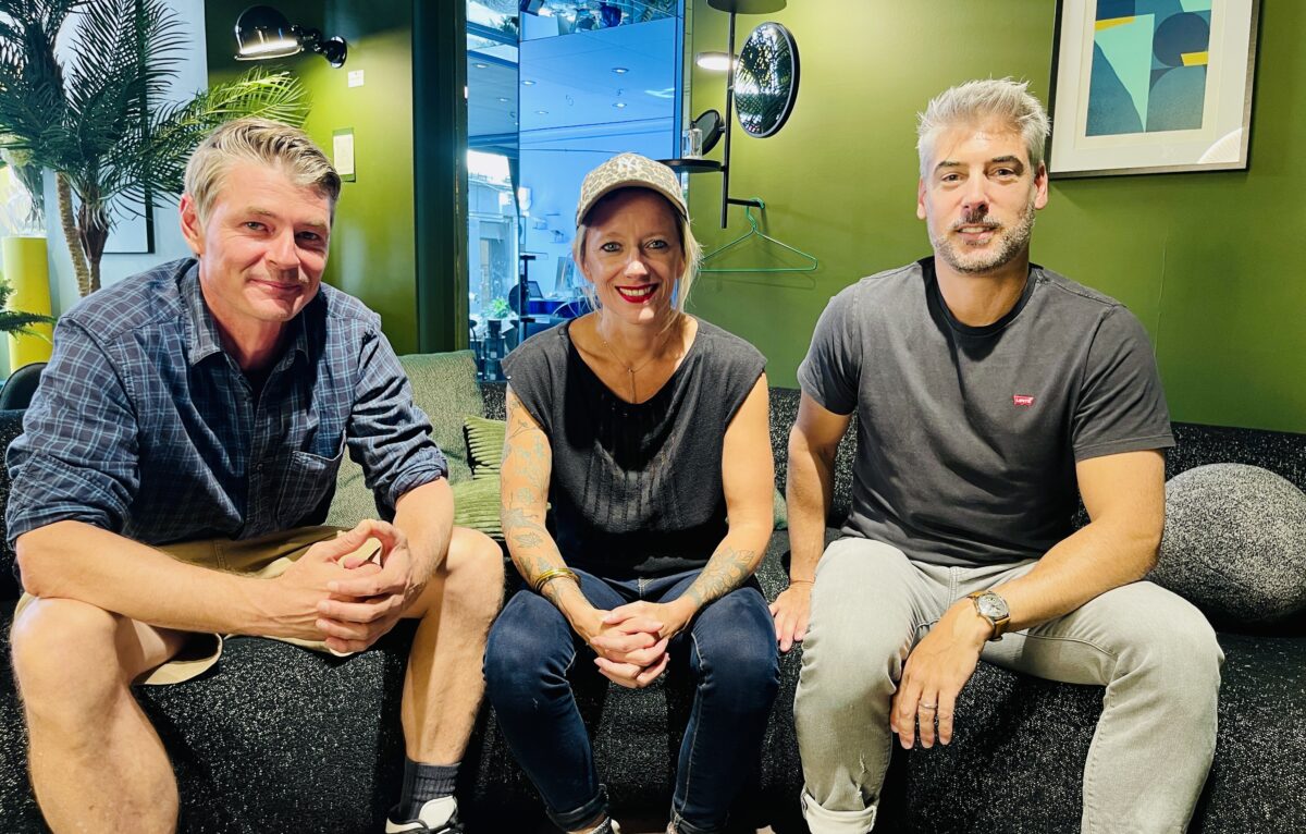Benjamin Rogez, Leslie Cury et Jérôme Ulas. &copy; Alexane Alfaro